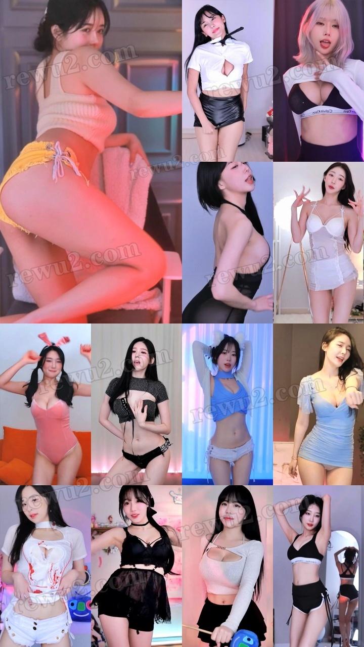 【韩国主播】afreecatv多名主播 2023.03.23 直播跳舞 无水印（30V5.24G）