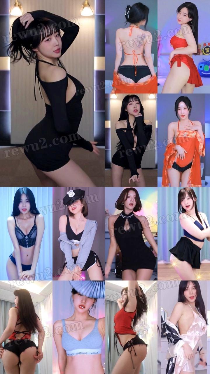 【韩国主播】afreecatv多名主播 2023.03.25 直播跳舞 无水印（34V6.56G）