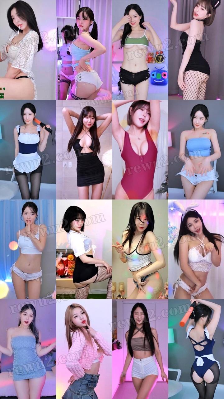 【韩国主播】afreecatv多名主播 2023.03.26 直播跳舞 无水印（35V6.51G）