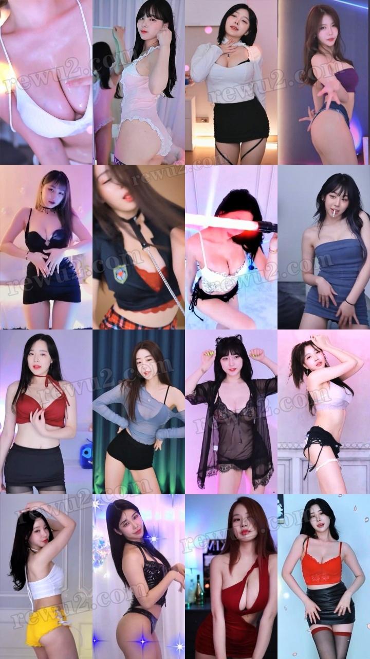 【韩国主播】afreecatv多名主播 2023.04.15 直播跳舞 无水印（61V11.4G）