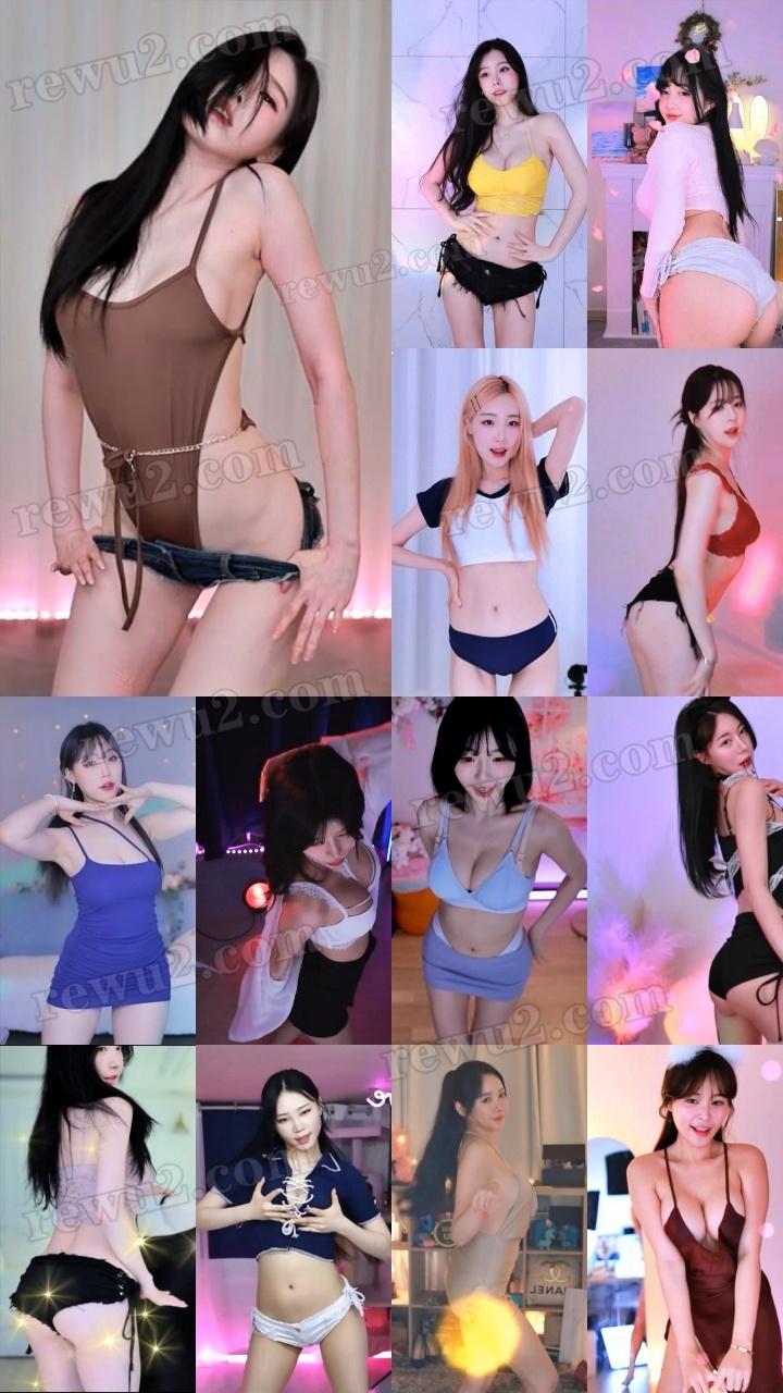 【韩国主播】afreecatv多名主播 2023.05.18 直播跳舞 无水印（34V6.61G）