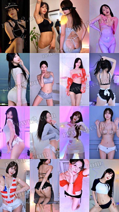 【韩国主播】afreecatv多名主播 2023.06.02 直播跳舞 无水印（75V15.2G）