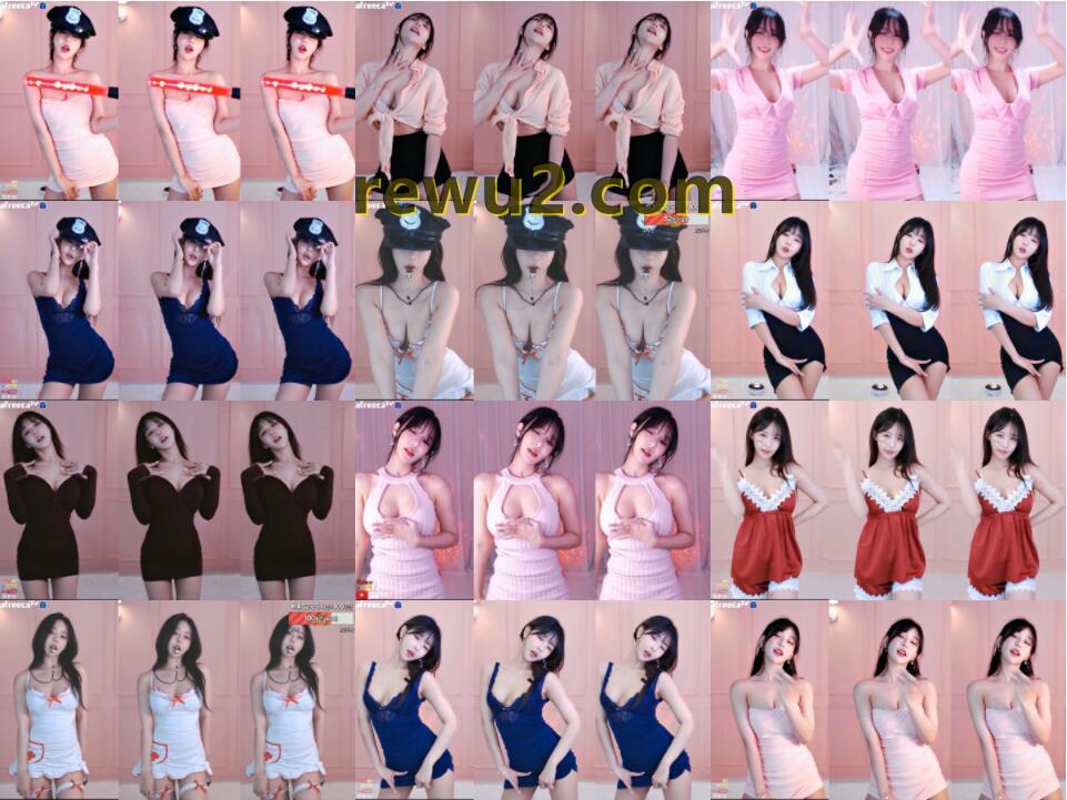 【韩国主播】Afrerrca BJ韩璐 跳舞精选  （37V7.18G）