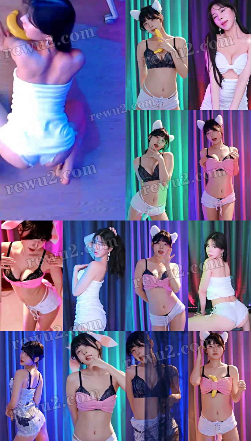 【韩国主播】flextv dbzala golaniyule0 直播跳舞福利 无水印（16V3.15G）