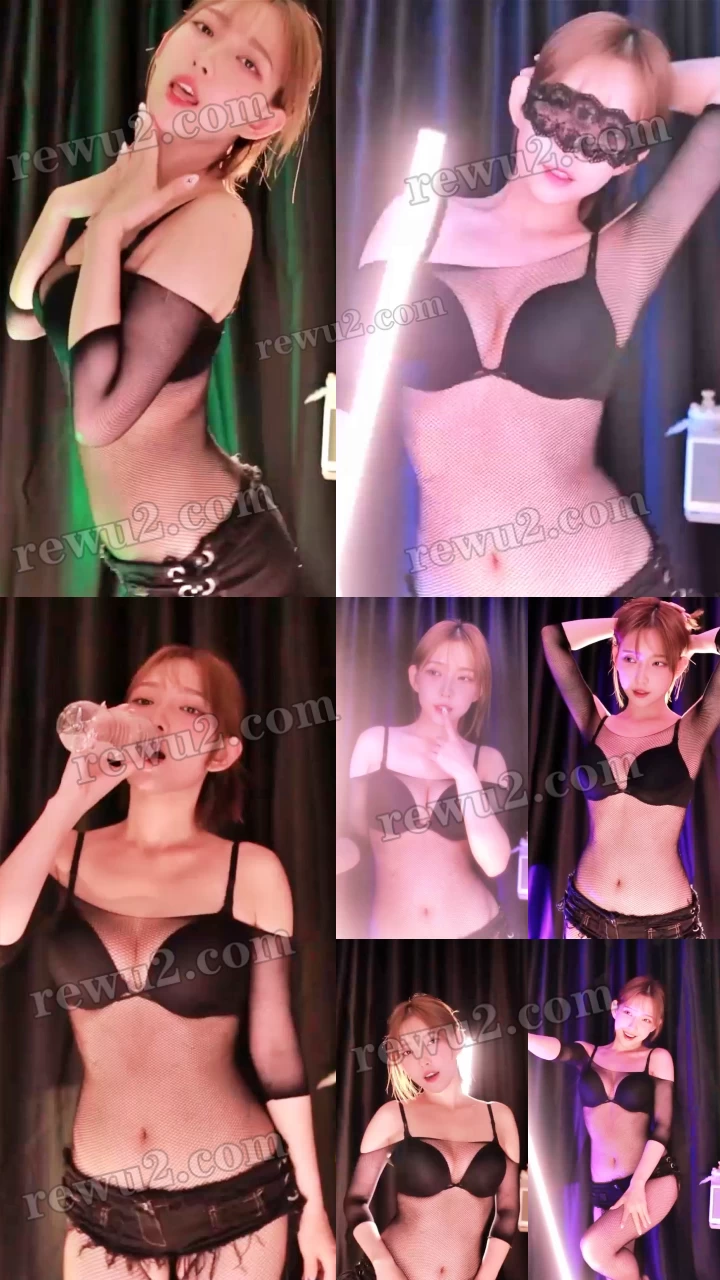 【韩国主播】twitch leelate 直播跳舞 无水印 衣服相当可以（8V1.6G）