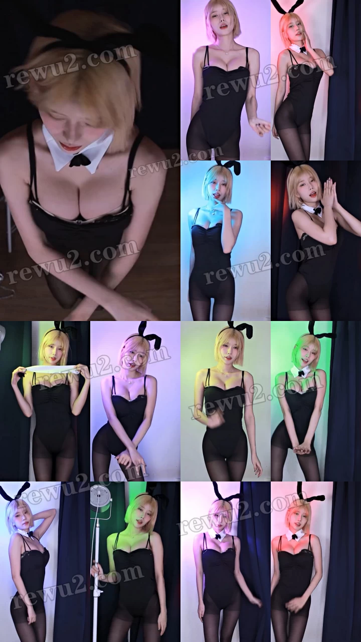 【韩国主播】twitch we8136 直播跳舞 无水印（6V1.23G）