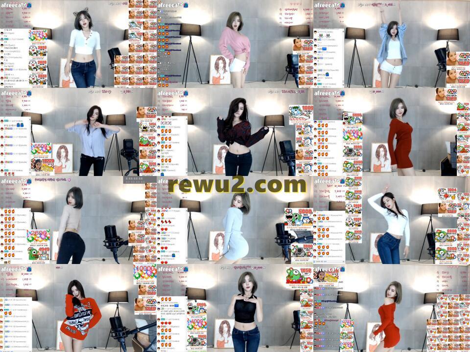 【韩国主播】尹素婉. 深V 露底 跳舞精选 B 无水印（39V1.23G）