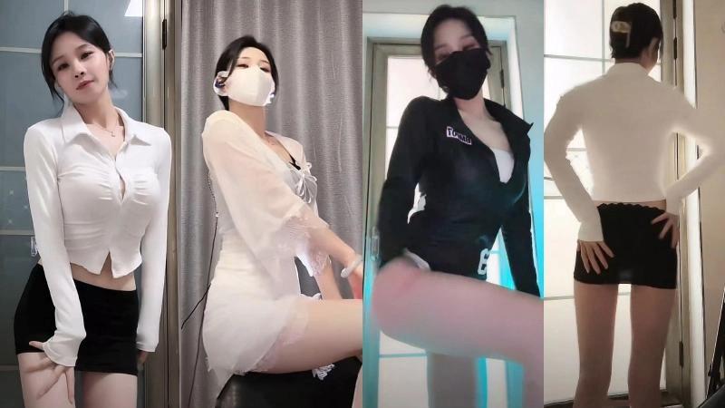 抖音主播77同学直播整活跳舞情去