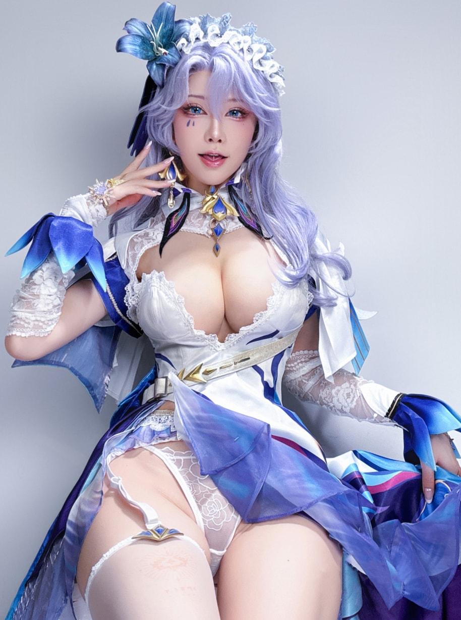 水淼aqua 鸣潮 坎特蕾拉 自拍