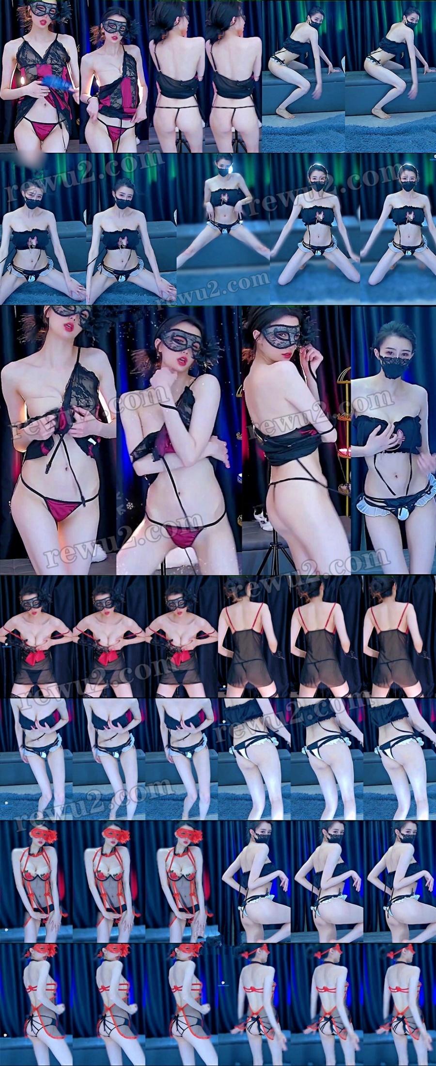 网易CC 白妖妖 土豪大尺度定制舞蹈 清凉丁字露背旗袍！原版无水印(4V1.39G18分)