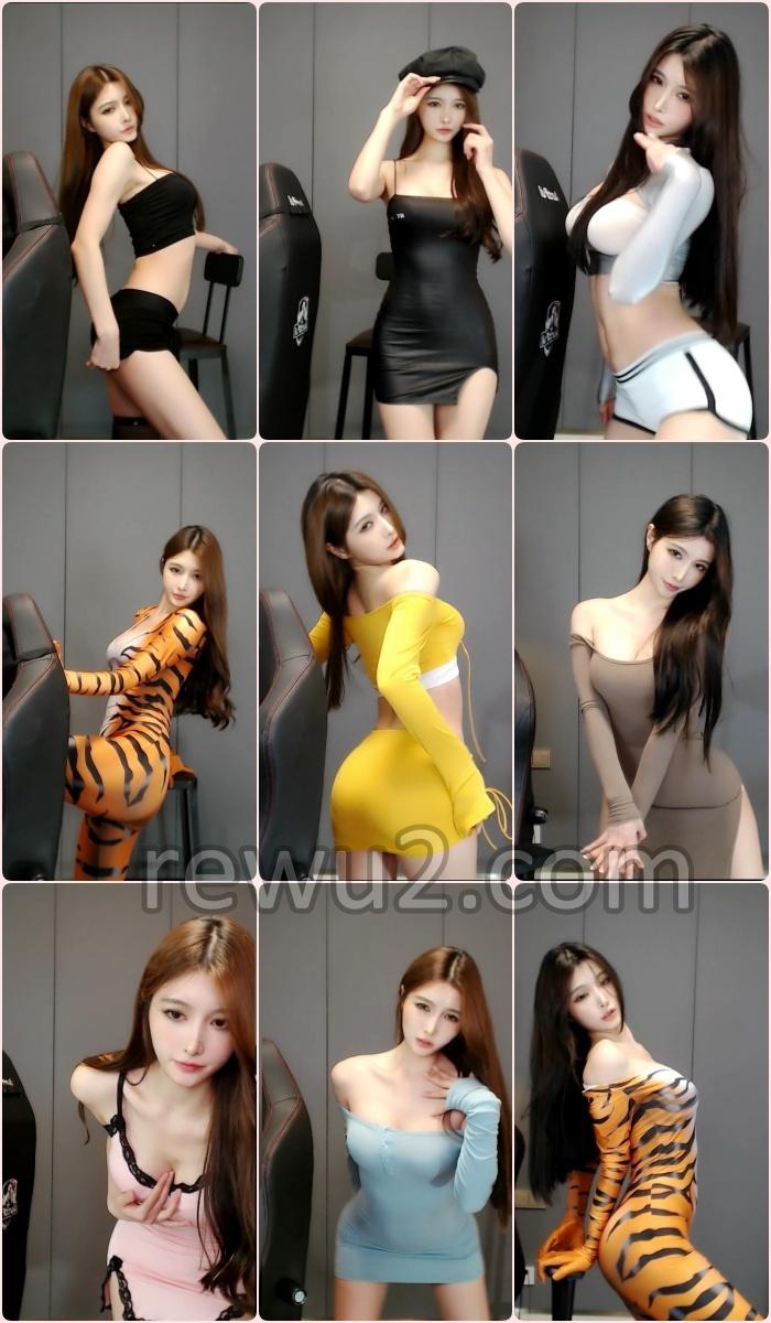 虎牙主播晴小兔 跳舞视频精选二 无水印 （9v/2.21G）