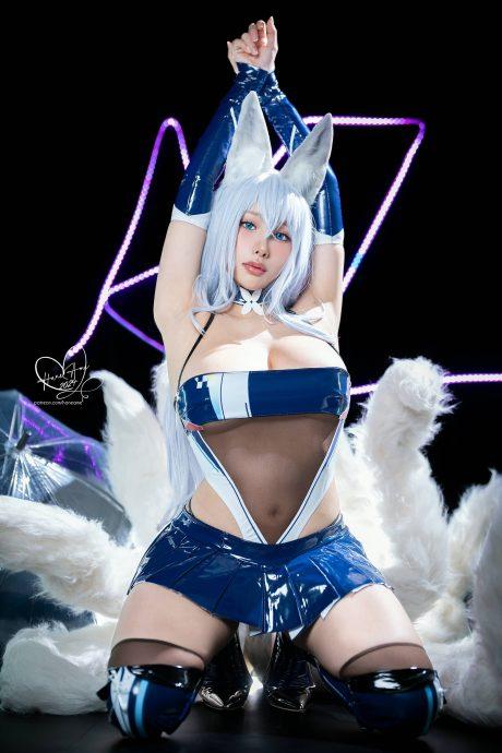 雨波_HaneAme信浓COS：展现碧蓝航线舰娘的性感与神秘