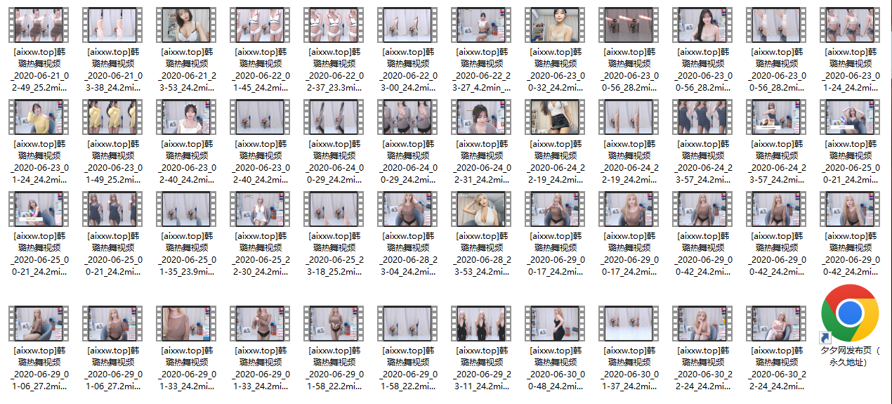 韩国主播BJ韩璐(하루)跳舞视频合集 [129V/27.9G]