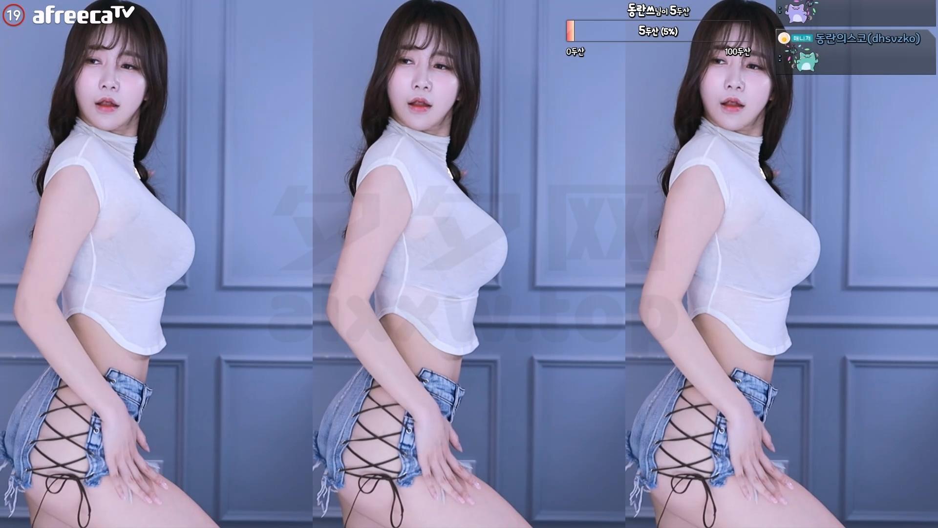 韩国女主播BJ甘冬兰 23年1-4月 精选舞蹈视频合集[62V/12.7G]