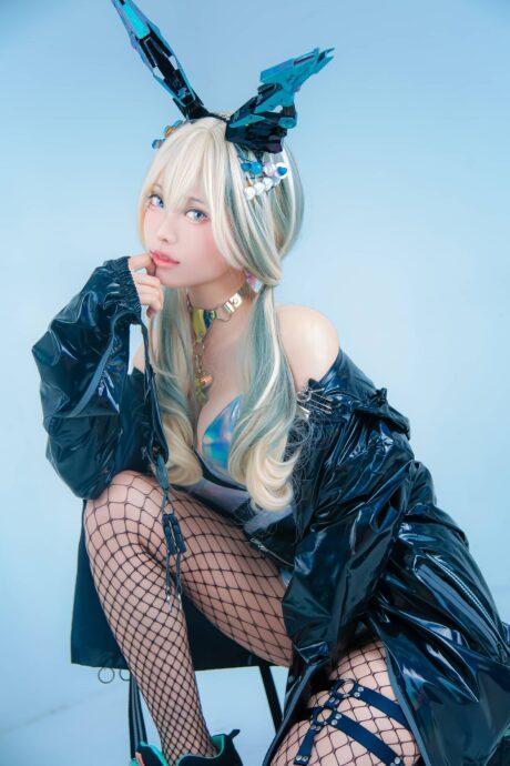 未来战士与梦幻少女的结合：ElyEE子cos卯兎的极致魅力