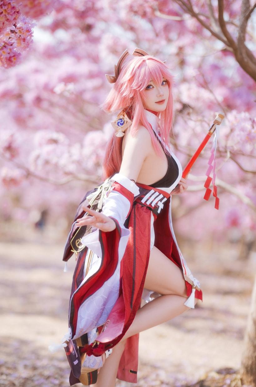 瓜希酱 原神 八重神子