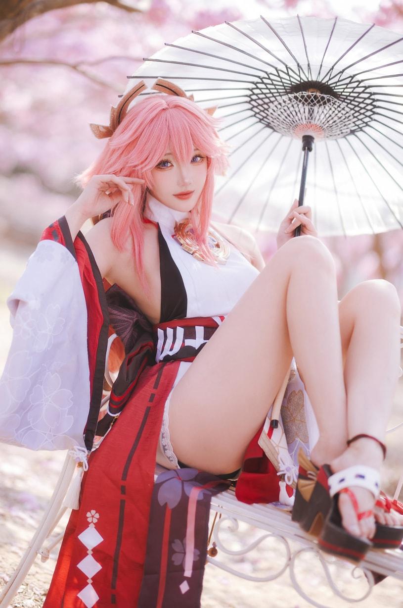 瓜希酱 原神 八重神子