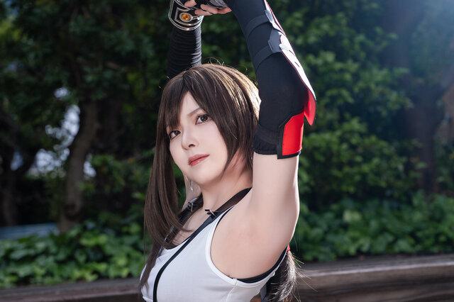 舞野芽衣蒂法COS：最终幻想VII经典角色的视觉与情怀盛宴