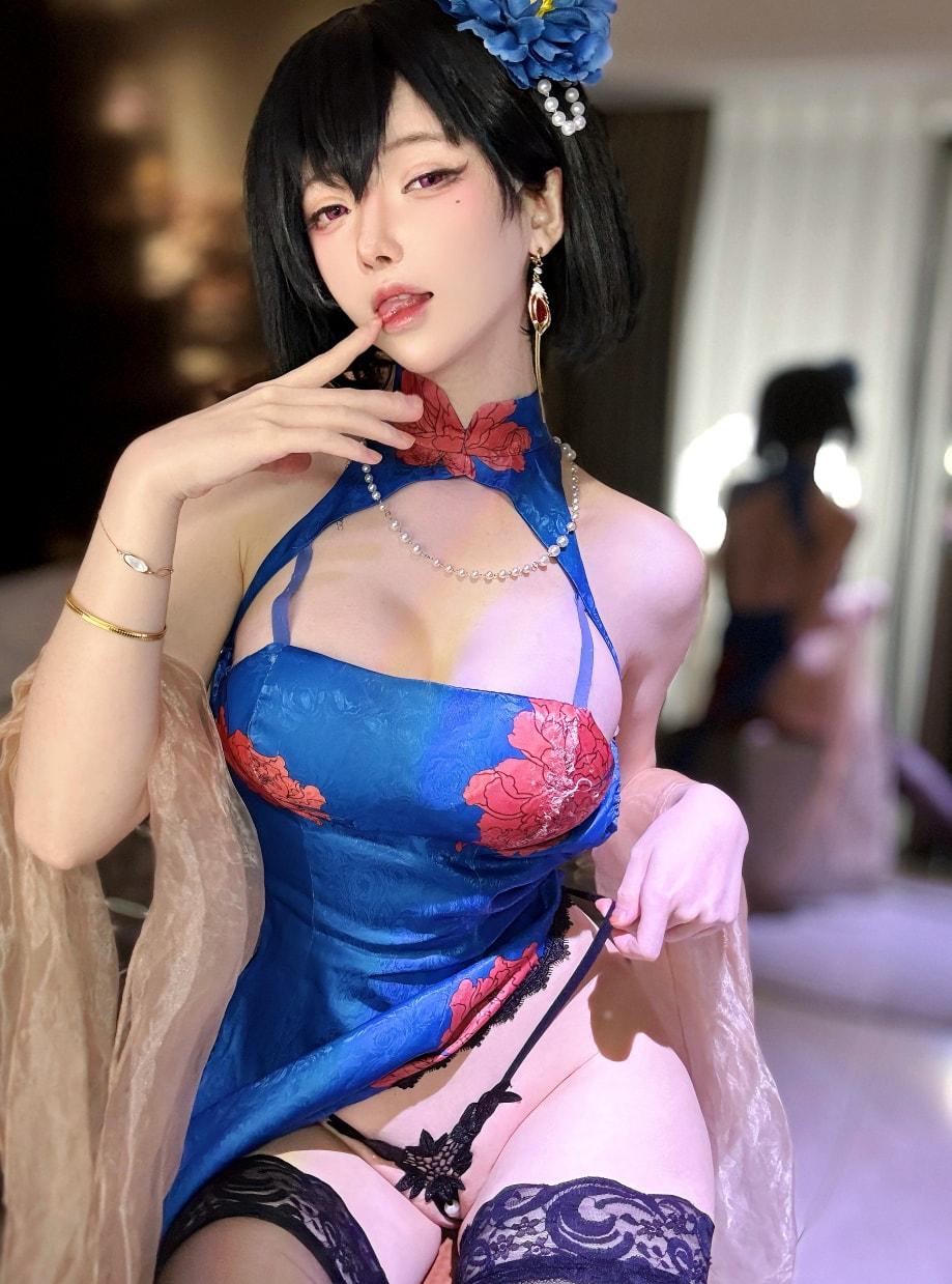 一小央泽 建武 旗袍