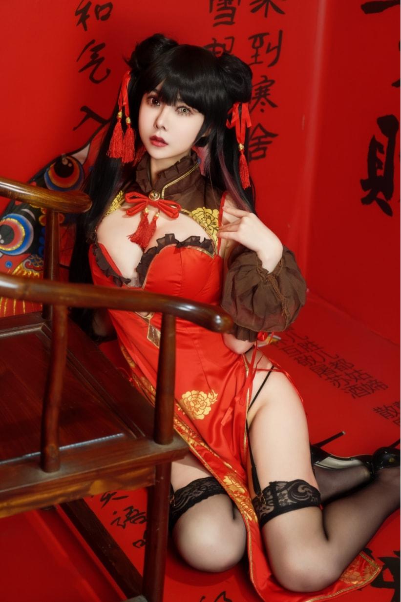 亚马逊鲶鱼 – 时崎狂三 旗袍