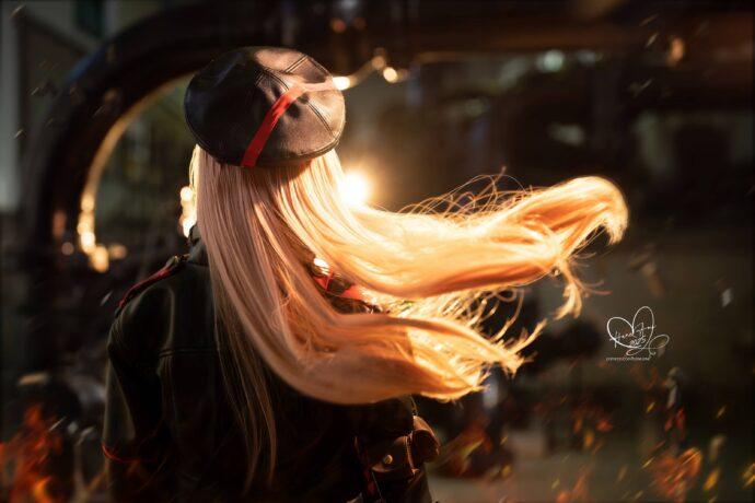 冷酷与性感并存：胜利女神雨波HaneAme拉毗COS震撼登场