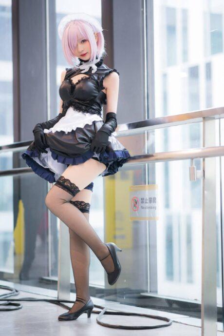 可爱与英勇的融合：小南宫Fate/GrandOrder玛修cos萌力爆表