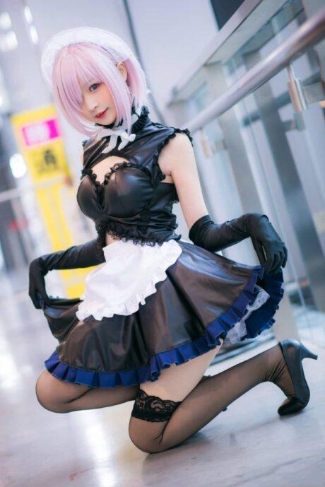 可爱与英勇的融合：小南宫Fate/GrandOrder玛修cos萌力爆表