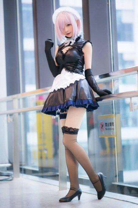 可爱与英勇的融合：小南宫Fate/GrandOrder玛修cos萌力爆表