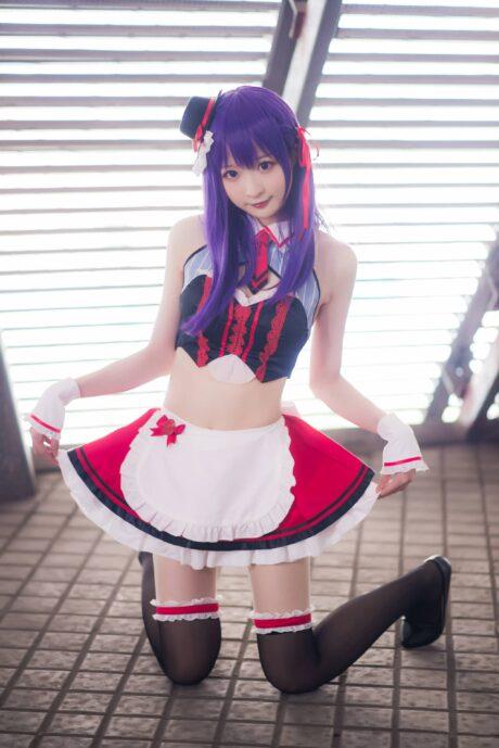 紫发樱影甜美出击：南宫别样的Fate/stayNight间桐樱COS