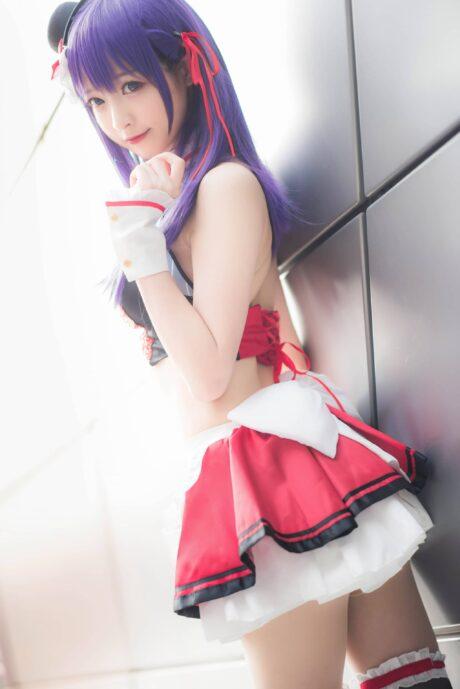 紫发樱影甜美出击：南宫别样的Fate/stayNight间桐樱COS