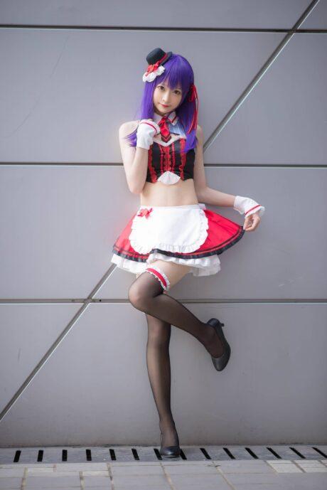 紫发樱影甜美出击：南宫别样的Fate/stayNight间桐樱COS