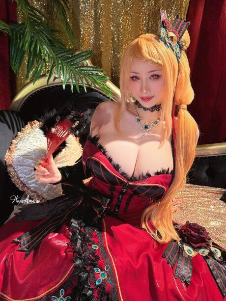 雨波HaneAme普莉希拉COS：太阳公主尊贵傲慢的王者魅力