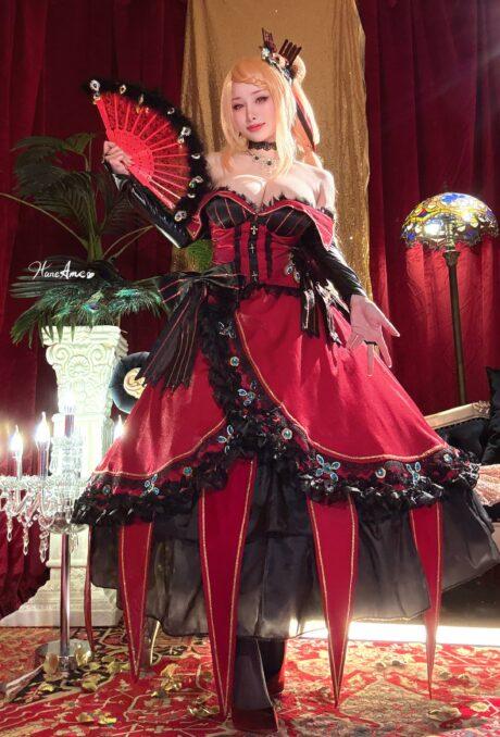 雨波HaneAme普莉希拉COS：太阳公主尊贵傲慢的王者魅力