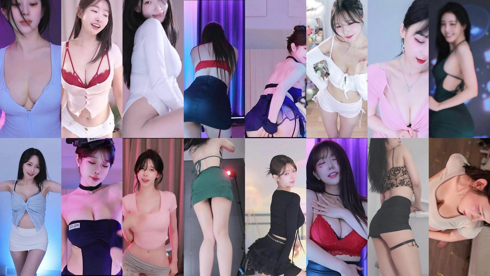 韩国BJ 2025年7月10日舞蹈视频合集 白河服务升级