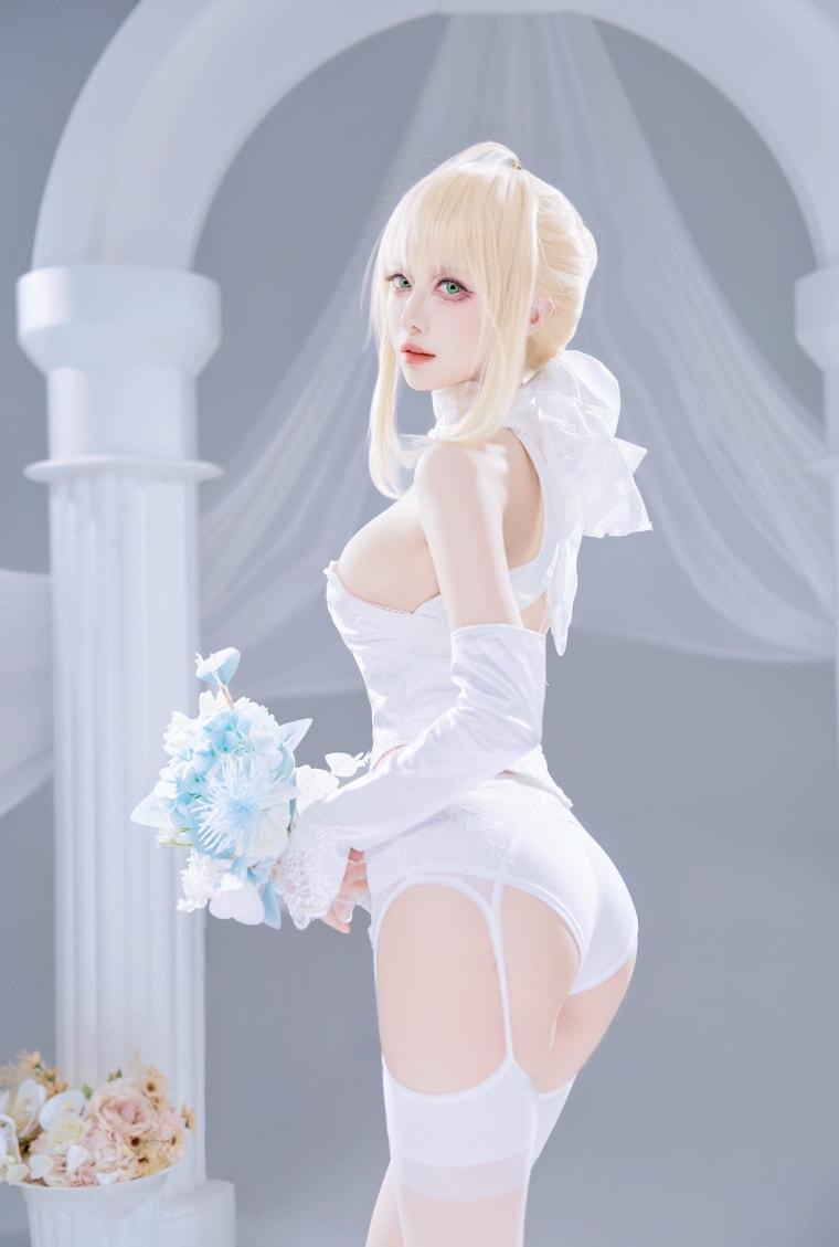 Shika小鹿鹿 FGO-Saber花嫁