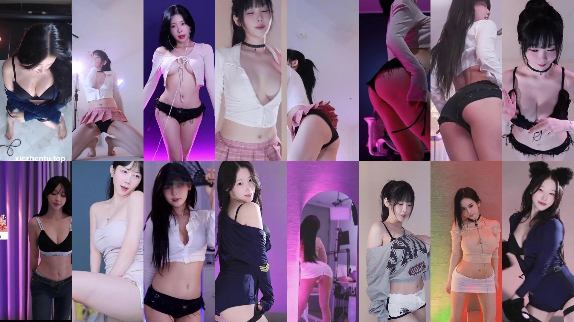 Sooplive韩国BJ 2025年8月29日录制舞蹈合集