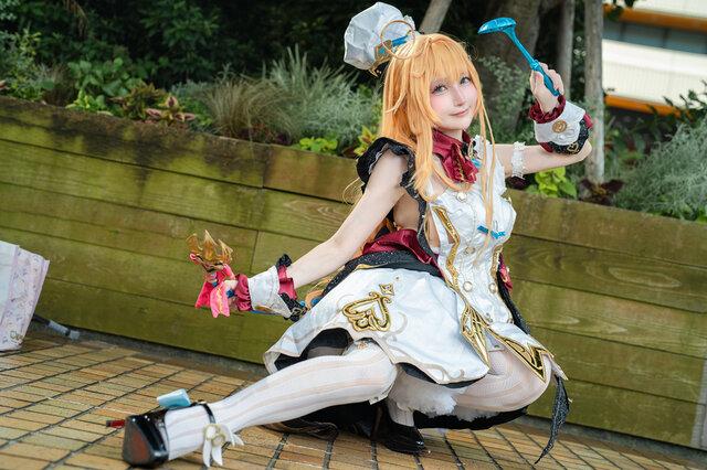 十香Tohka爱可菲COS：甜美优雅完美融合引爆Ultra acosta！