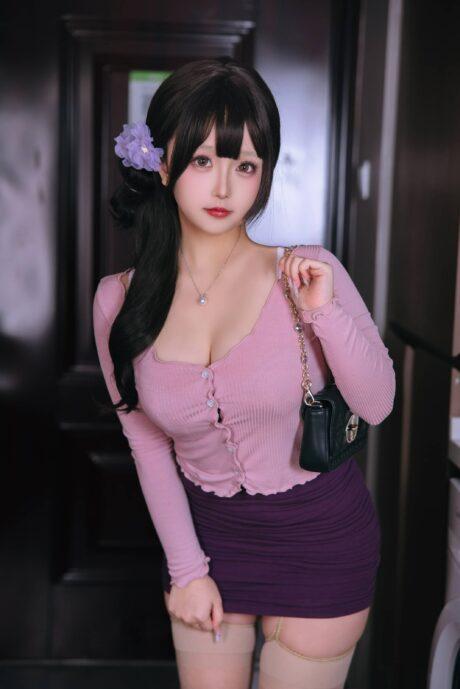 原创cos系列：椎名莜/日奈娇韩国风小妈COS性感甜美可爱
