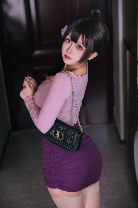 原创cos系列：椎名莜/日奈娇韩国风小妈COS性感甜美可爱