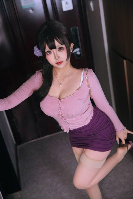 原创cos系列：椎名莜/日奈娇韩国风小妈COS性感甜美可爱