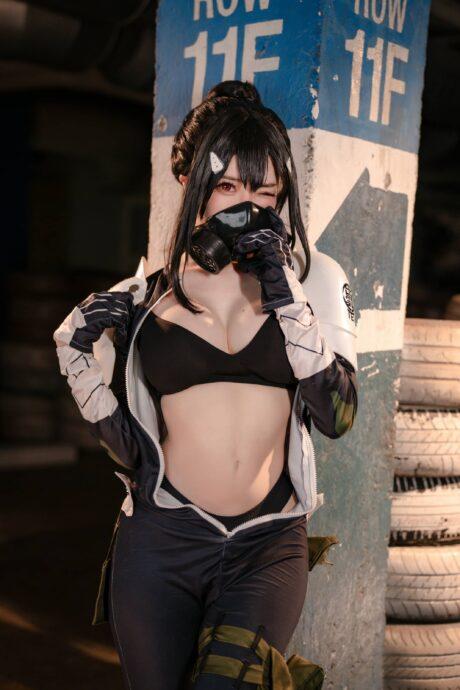 怪兽8号cos系列：Sally Dorasnow亚白米娜COS女神队长