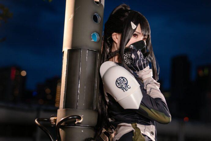 怪兽8号cos系列：Sally Dorasnow亚白米娜COS女神队长