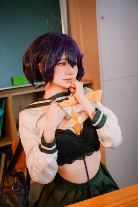 憧憬成为魔法少女：Sally Dorasnow柊舞缇娜cos恶之女干部