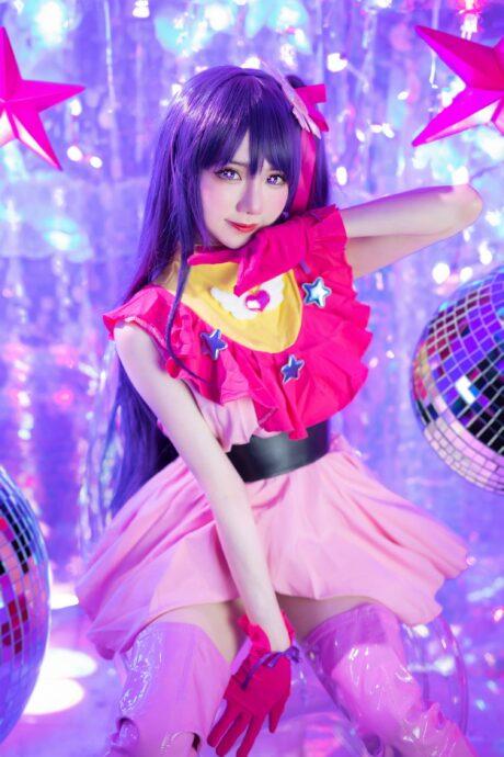 我推的孩子cos系列：Sally Dorasnow星野爱COS性感可爱