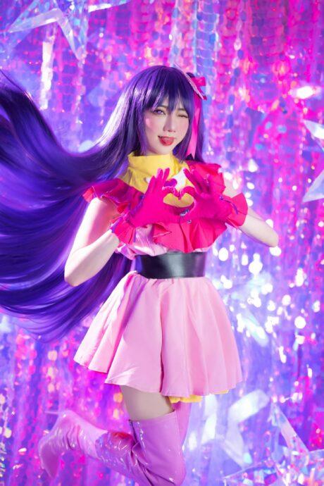 我推的孩子cos系列：Sally Dorasnow星野爱COS性感可爱