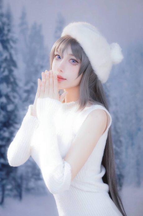 青春猪头少年系列：Shika小鹿鹿樱岛麻衣COS温柔又撩人