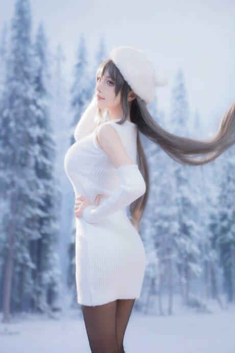 青春猪头少年系列：Shika小鹿鹿樱岛麻衣COS温柔又撩人