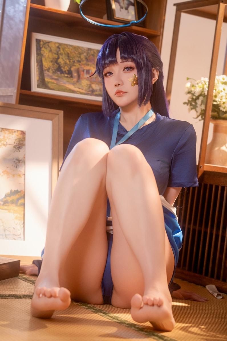 星之迟迟 2025年6月计划E 蔚蓝档案-早濑优香体操服