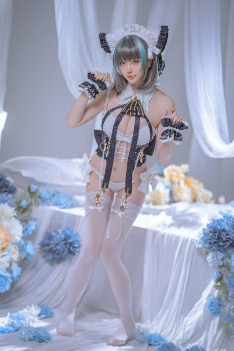 星之迟迟柴郡COS：精致细腻的成熟魅力与俏皮气质完美融合