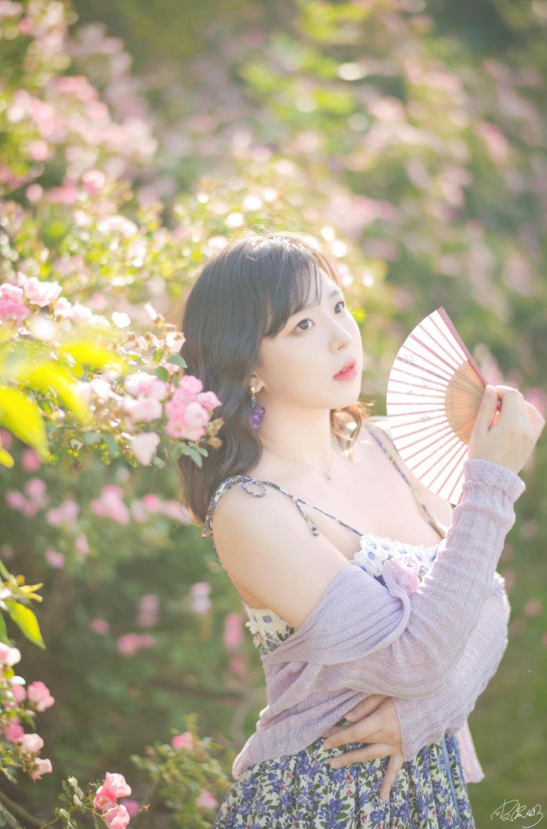 皮皮奶可可爱了啦 蔷薇花